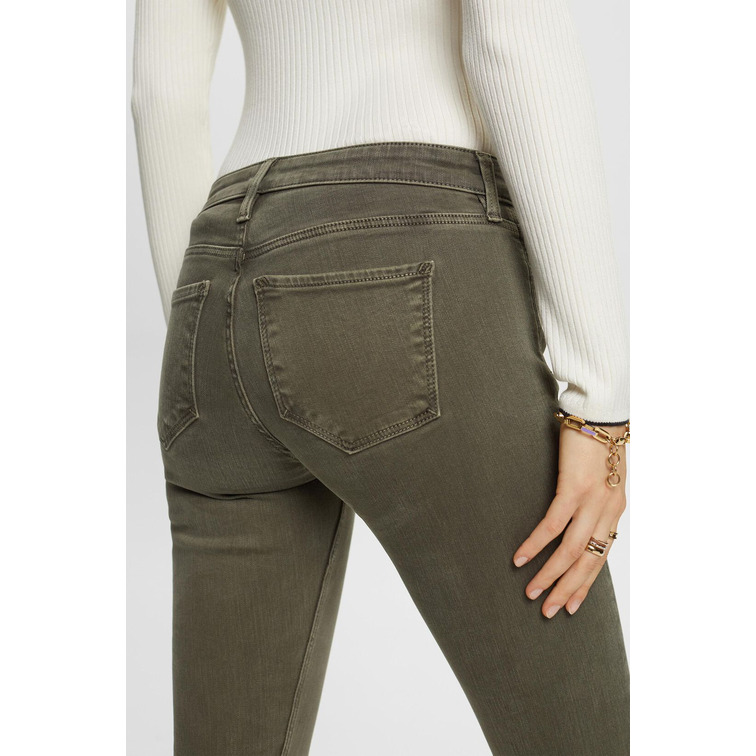 PANTALÓN SKINNY MID-RISE MUJER ESPRIT