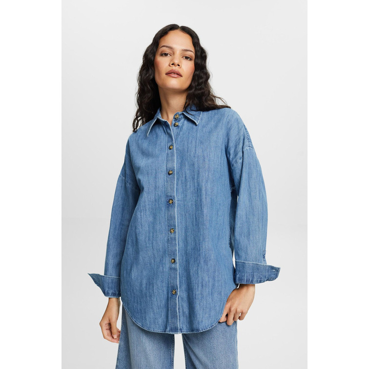 CAMISA MUJER  ESPRIT SG-083EE1F312       DENIM