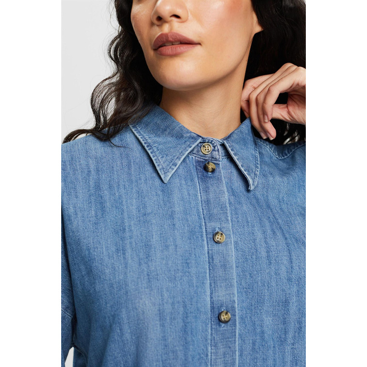 CAMISA MUJER  ESPRIT SG-083EE1F312       DENIM