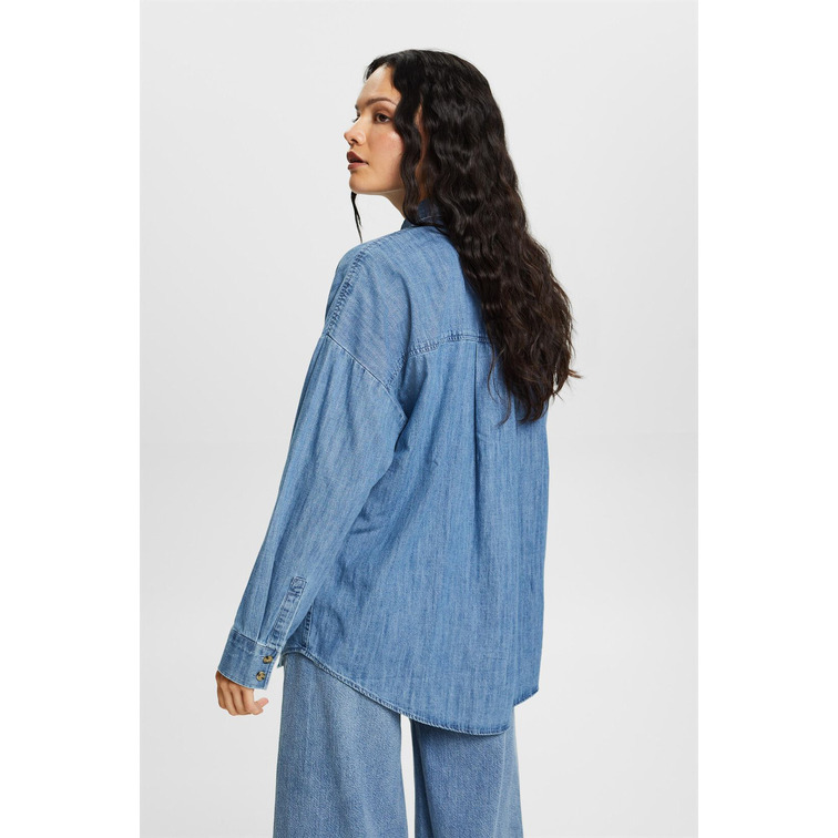 CAMISA MUJER  ESPRIT SG-083EE1F312       DENIM