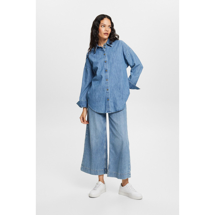 CAMISA MUJER  ESPRIT SG-083EE1F312       DENIM