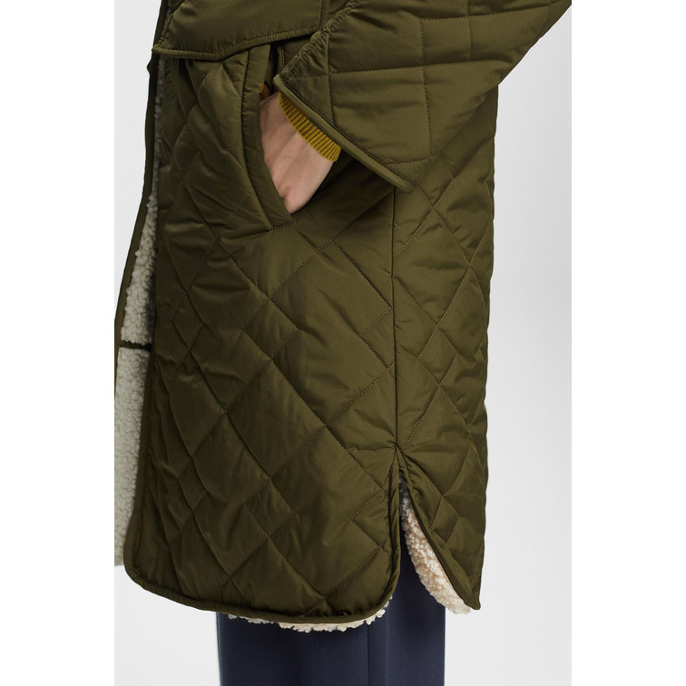 ABRIGO REVERSIBLE CON BORREGUILLO MUJER ESPRIT