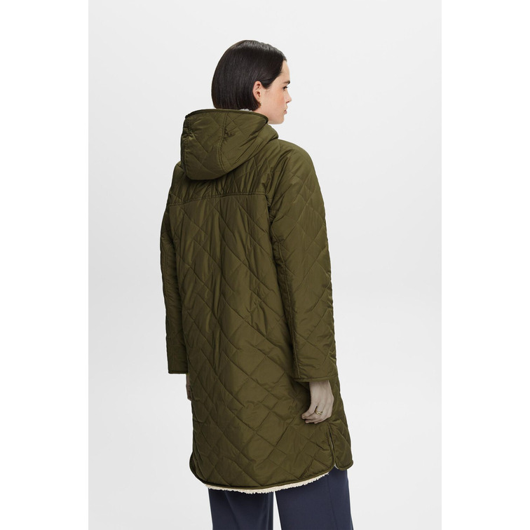 ABRIGO REVERSIBLE CON BORREGUILLO MUJER ESPRIT