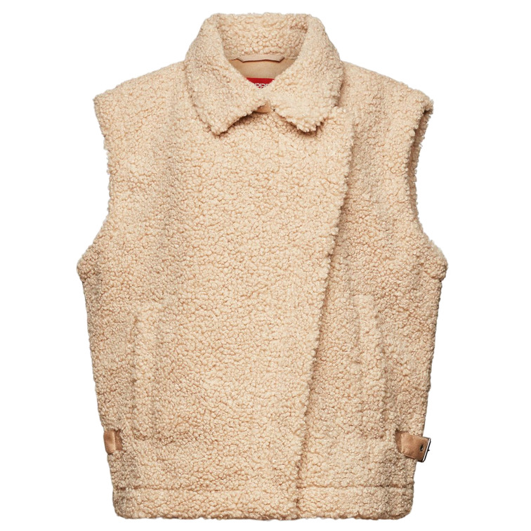 CHALECO DE BORREGUILLO MUJER ESPRIT