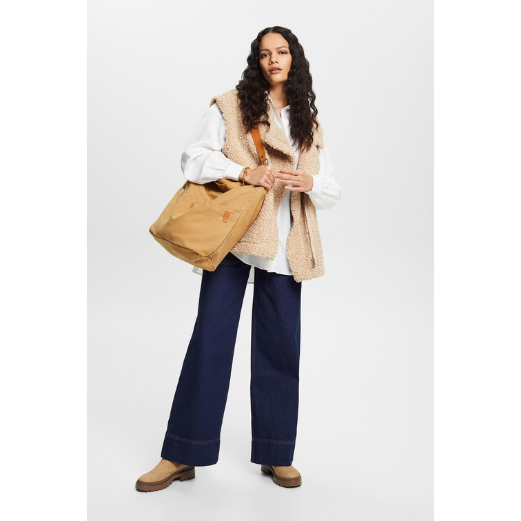 CHALECO DE BORREGUILLO MUJER ESPRIT