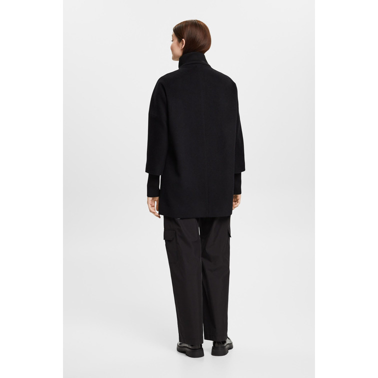 ABRIGO OVERSIZE EN MEZCLA DE LANA MUJER ESPRIT