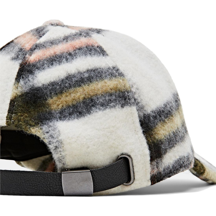 GORRA ESTAMPADA A CUADROS MUJER ESPRIT