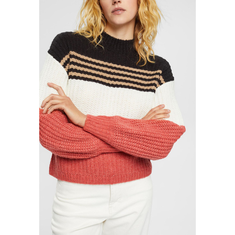 JERSEY DE PUNTO A RAYAS MUJER ESPRIT