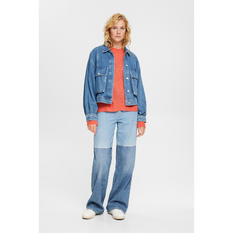 JERSEY EN MEZCLA DE LANA Y ALPACA MUJER ESPRIT