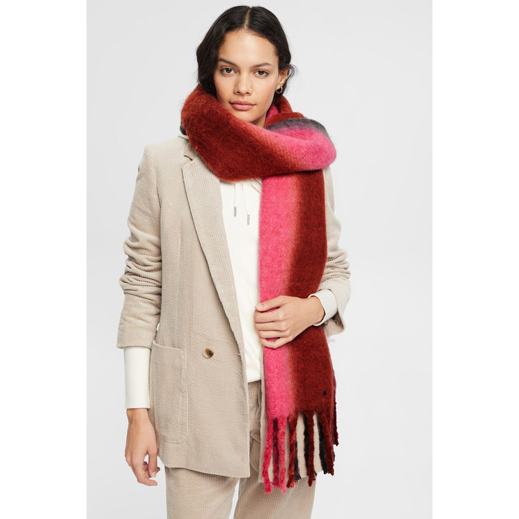 BUFANDA CON ESTAMPADO DEGRADADO MUJER ESPRIT