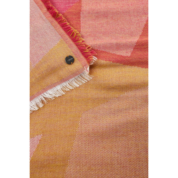 BUFANDA CON ESTAMPADO GEOMÉTRICO MUJER ESPRIT