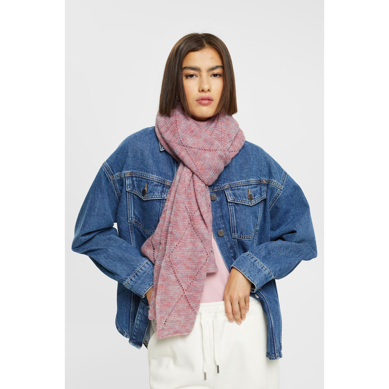 BUFANDA EN PUNTO DE ENCAJE MUJER ESPRIT