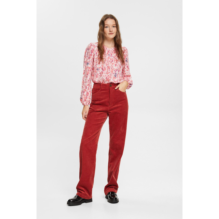 BLUSA CON ESTAMPADO FLORAL MUJER ESPRIT