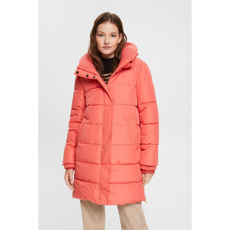 ABRIGO ACOLCHADO CON CAPUCHA MUJER ESPRIT