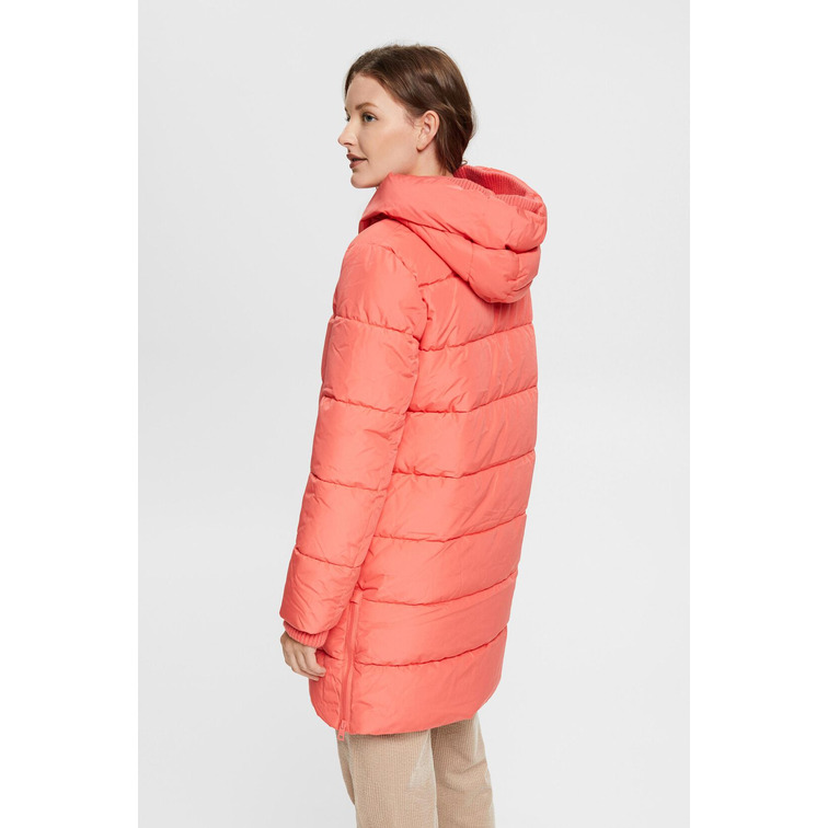 ABRIGO ACOLCHADO CON CAPUCHA MUJER ESPRIT