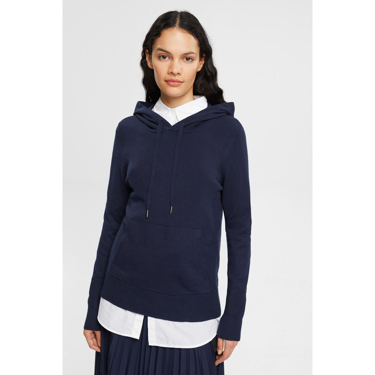 JERSEY DE PUNTO CON CAPUCHA MUJER ESPRIT