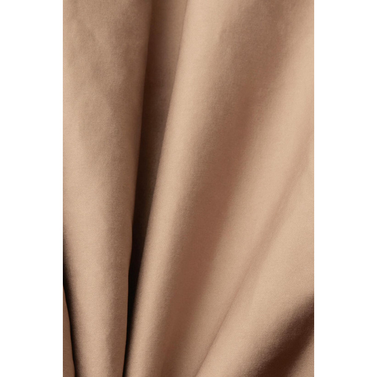 PARKA CON CAPUCHA DE PELO SINTÉTICO MUJER ESPRIT