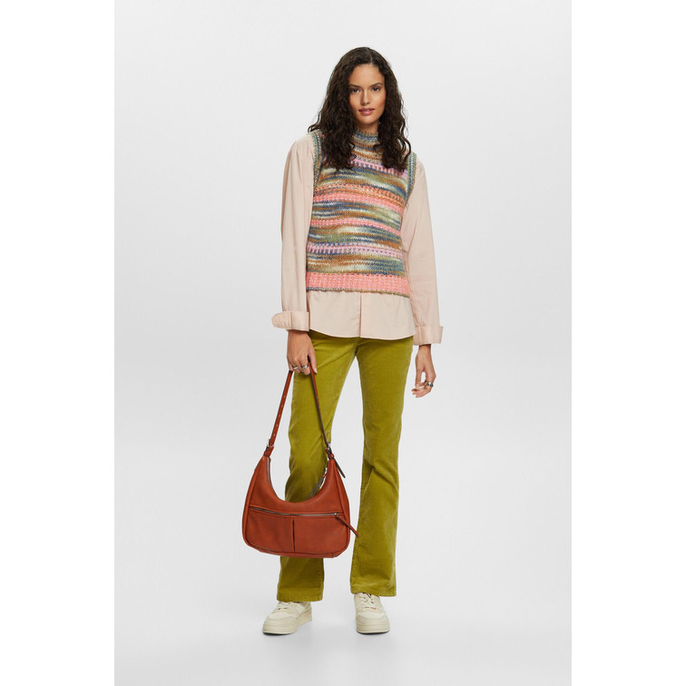 PANTALÓN DE PANA ACAMPANADO MUJER ESPRIT