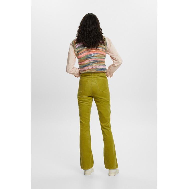 PANTALÓN DE PANA ACAMPANADO MUJER ESPRIT