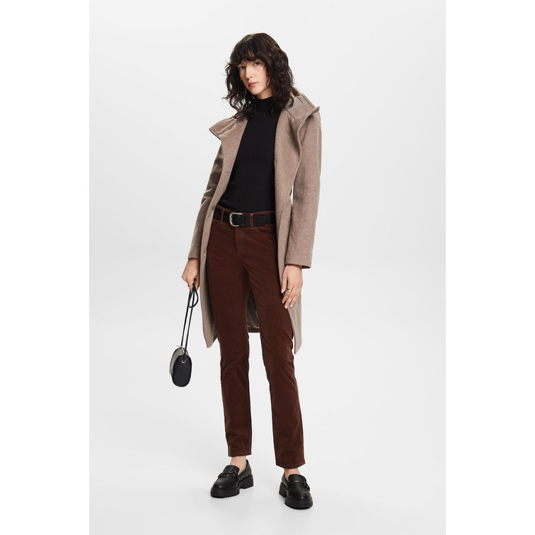 PANTALÓN SLIM DE PANA MUJER ESPRIT