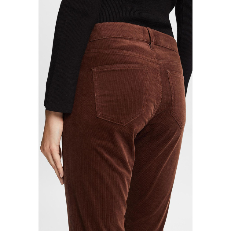 PANTALÓN SLIM DE PANA MUJER ESPRIT