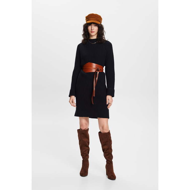 VESTIDO MUJER  ESPRIT F PER RIB DRESS