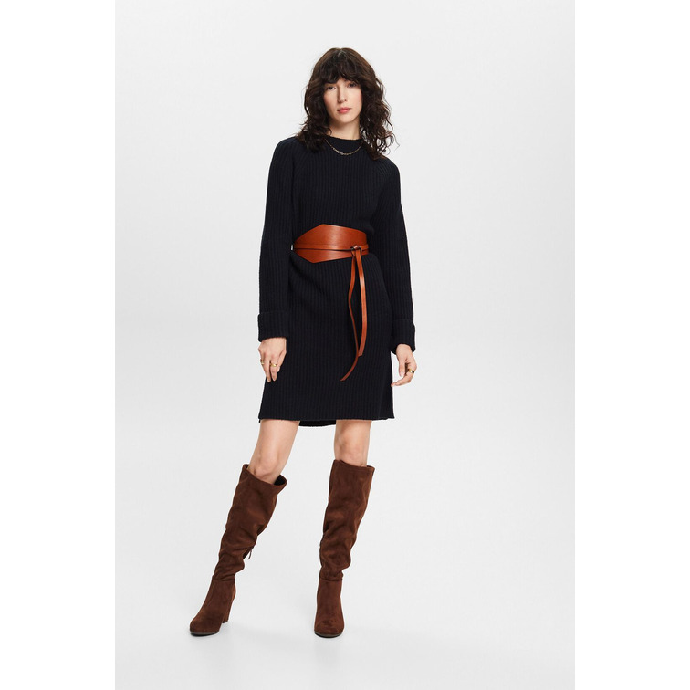 VESTIDO MUJER  ESPRIT F PER RIB DRESS