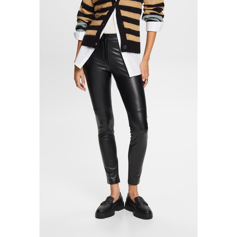 PANTALÓN DE POLIPIEL MUJER ESPRIT