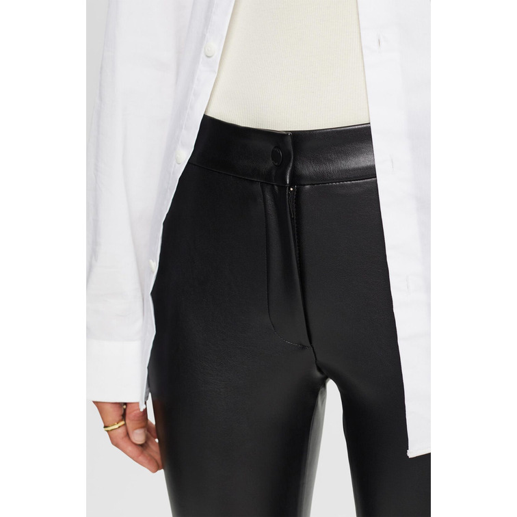 PANTALÓN DE POLIPIEL MUJER ESPRIT