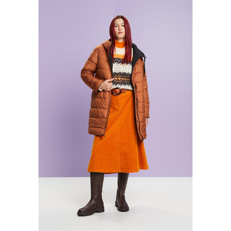 ABRIGO ACOLCHADO REVERSIBLE MUJER ESPRIT