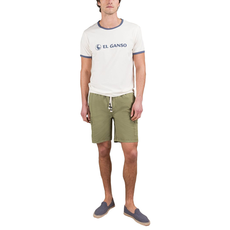 BERMUDA CARGO HOMBRE EL GANSO GARMENT DYED