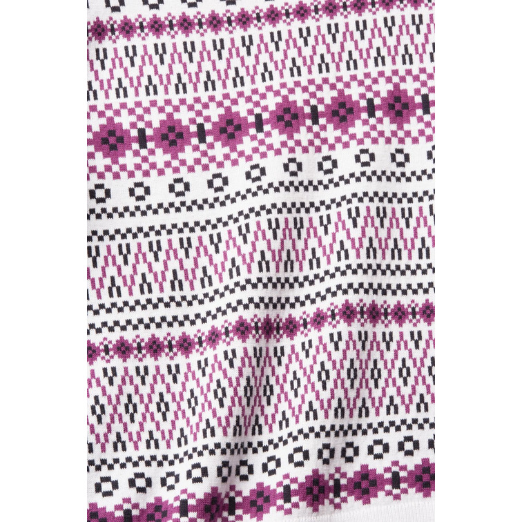 JERSEY DE PUNTO CON DISEÑO JACQUARD MUJER ESPRIT