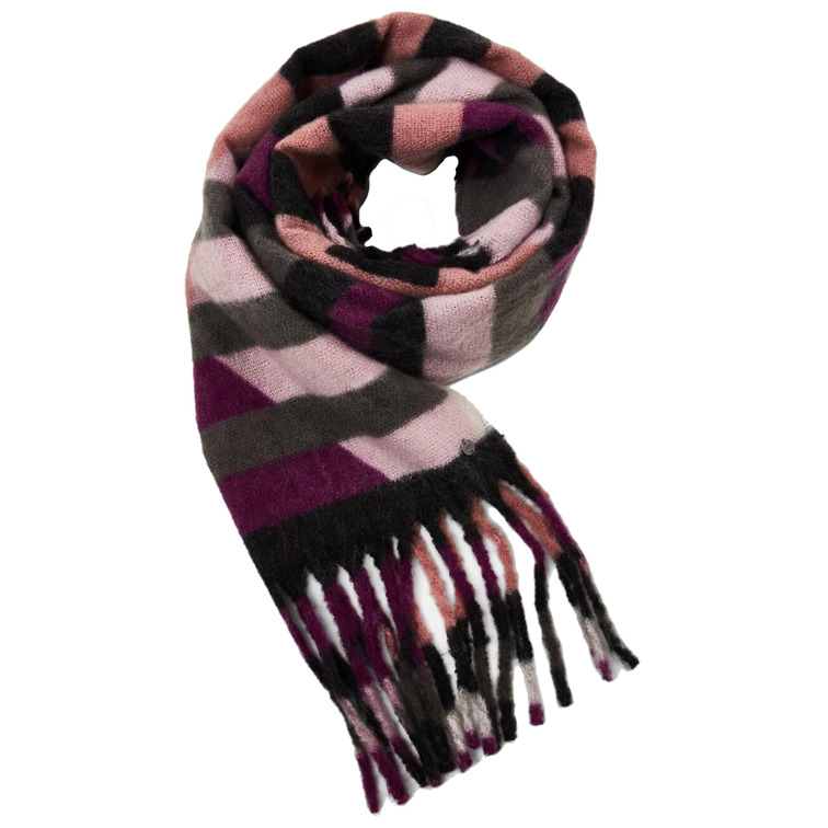BUFANDA A RAYAS MULTICOLORES MUJER ESPRIT