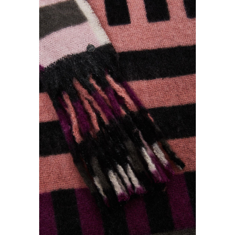 BUFANDA A RAYAS MULTICOLORES MUJER ESPRIT