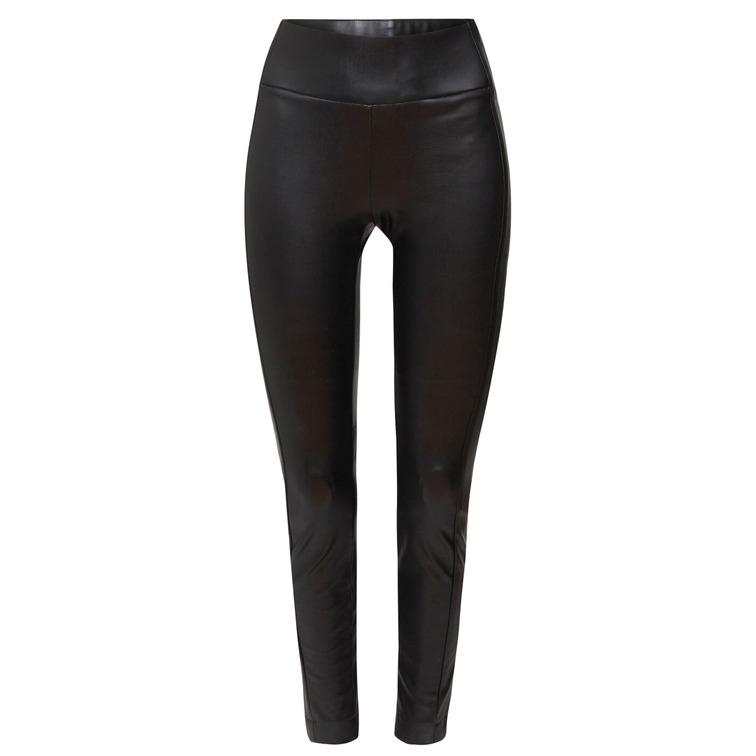 LEGGINGS EN POLIPIEL DE TIRO ALTO MUJER ESPRIT