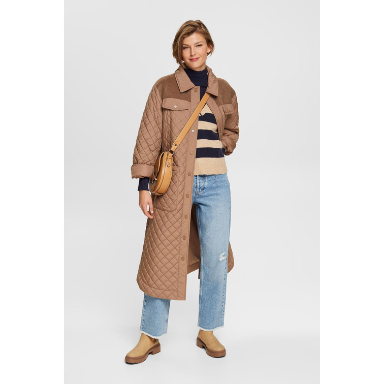 VAQUERO DAD FIT CON ROTOS MUJER ESPRIT