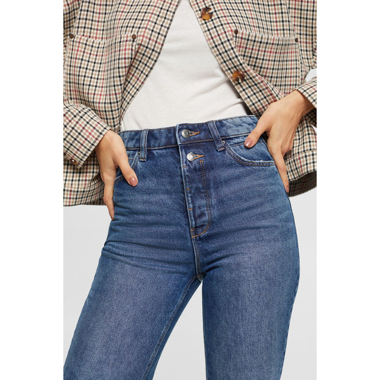VAQUERO RETRO ACAMPANADO DE CINTURA ALTA MUJER ESPRIT