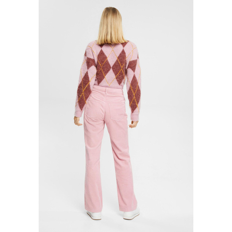 PANTALÓN ANCHO DE PANA MUJER ESPRIT
