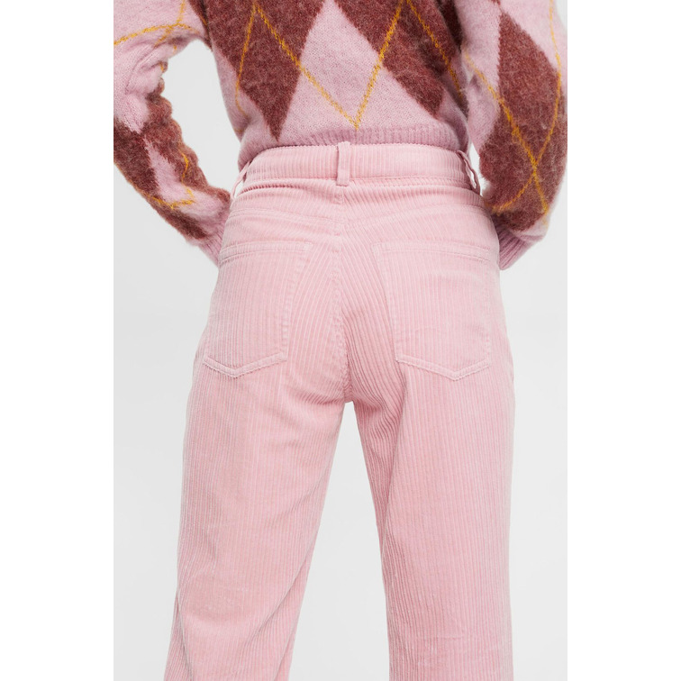 PANTALÓN ANCHO DE PANA MUJER ESPRIT