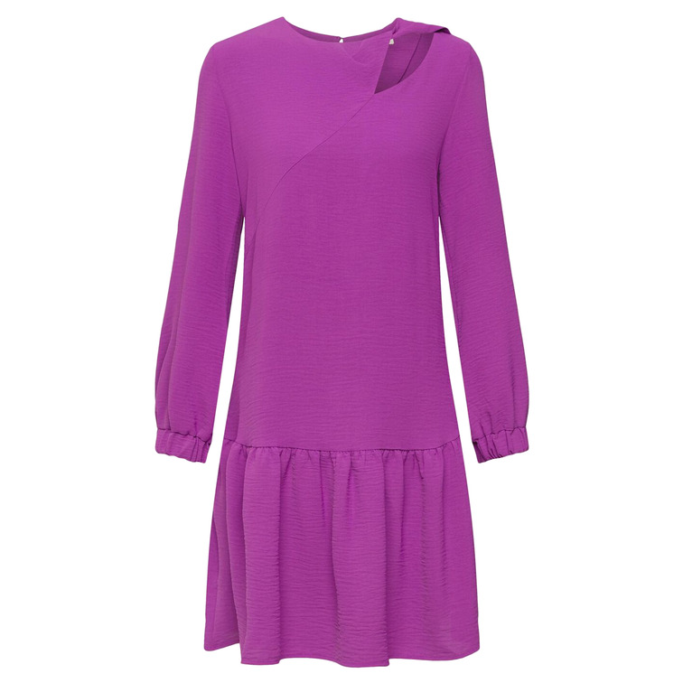VESTIDO MINI CON ABERTURA MUJER ESPRIT