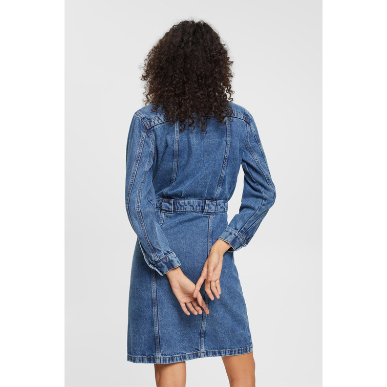VESTIDO CAMISERO VAQUERO MUJER ESPRIT
