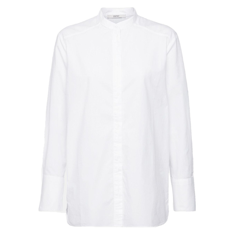CAMISA CON CUELLO REDONDO MUJER ESPRIT