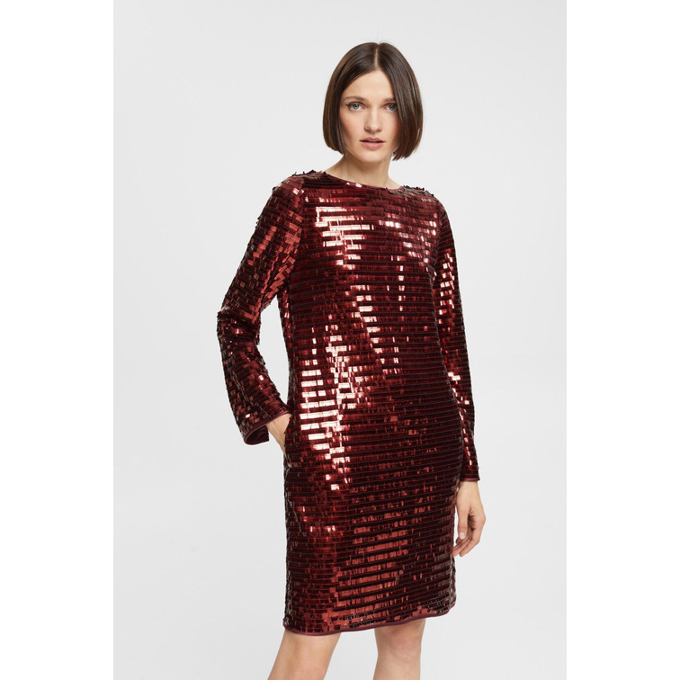 VESTIDO CON LENTEJUELAS MUJER ESPRIT
