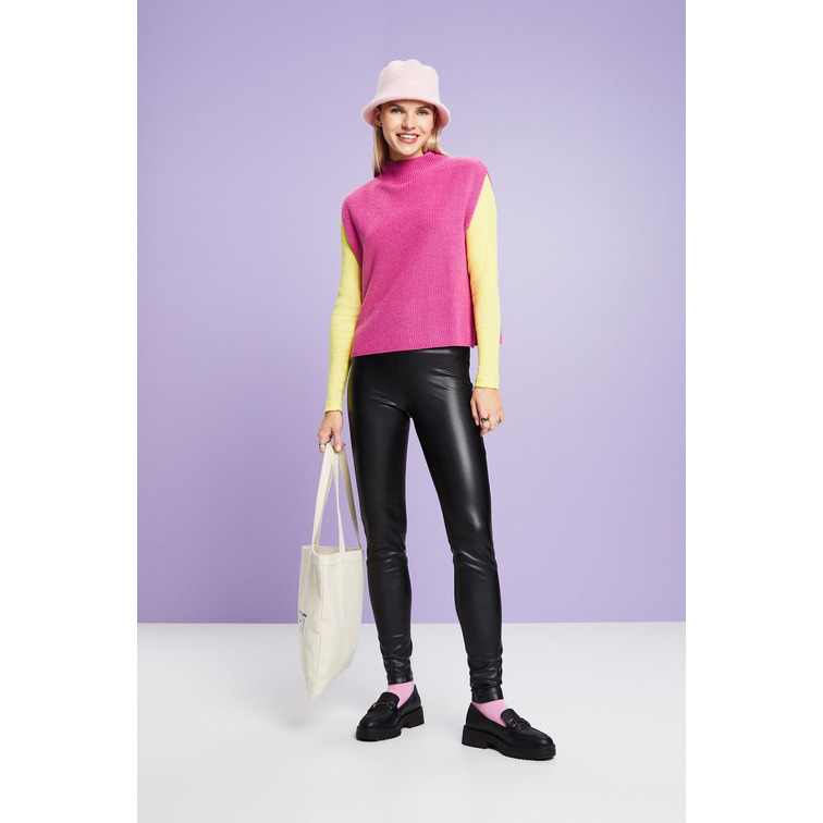 PANTALÓN MUJER  ESPRIT PU LEGGINGS