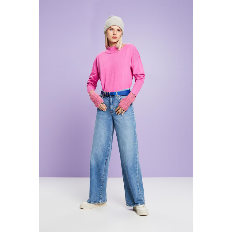 JERSEY MUJER  ESPRIT MOCK NECK SW