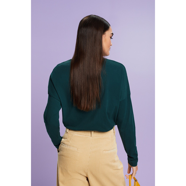 CAMISETA MUJER  ESPRIT SLUB BASIC+ AW