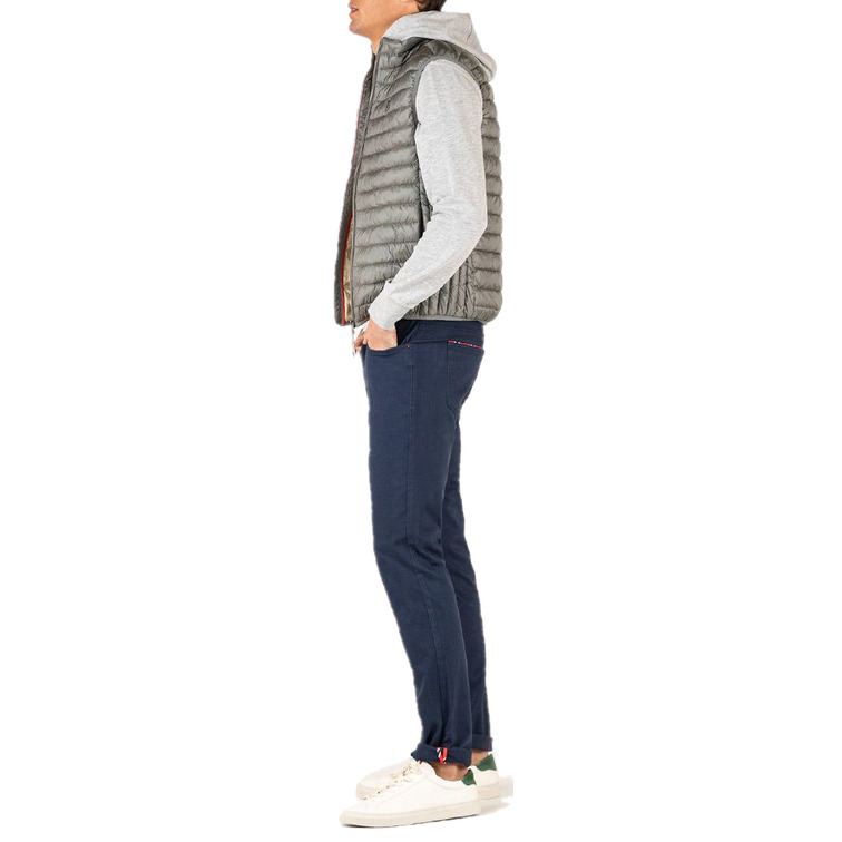 CHALECO ACOLCHADO BÁSICO GRIS HOMBRE EL GANSO