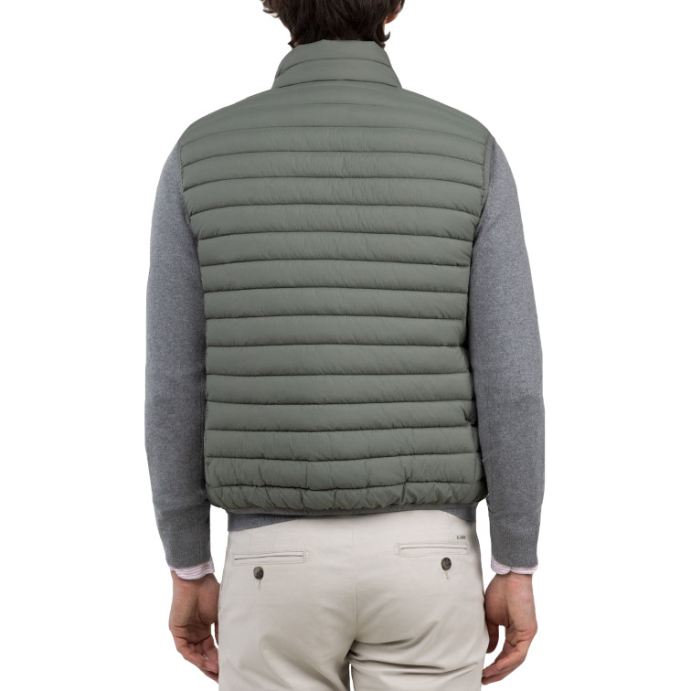 CAZADORA HOMBRE  EL GANSO CHALECO BÁSICO ACOLCHADO VERDE