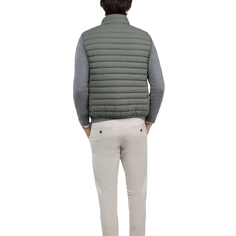 CAZADORA HOMBRE  EL GANSO CHALECO BÁSICO ACOLCHADO VERDE