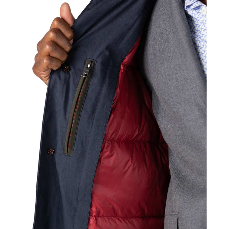 GABARDINA HOMBRE AZUL MARINO EL GANSO